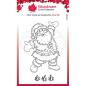 Preview: Woodware Festive Fuzzies Santa   Clear Stamps - Stempel 