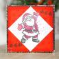 Preview: Woodware Festive Fuzzies Santa   Clear Stamps - Stempel 