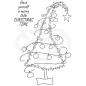 Preview: Woodware Festive Fuzzies Tall Christmas Tree   Clear Stamps - Stempel 