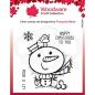 Preview: Woodware Little Snowman   Clear Stamps - Stempel 