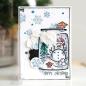 Preview: Woodware Snow Jar   Clear Stamps - Stempel 