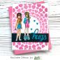 Preview: Picket Fence Studios Girls Find Your Tribe  Clear Stamps 