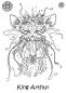 Preview: The Card Hut Crazy Cats Mog Arthur  Clear Stamps Stempelset 