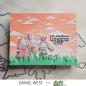 Preview: Picket Fence Studios Endless Clouds 4x4 Inch Clear Stamps 
