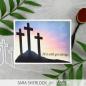 Preview: Picket Fence Studios Three Crosses of Calvary 4x6 Inch  Die (PFSD-247)