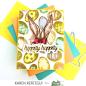 Preview: Picket Fence Studios Vintage Easter Hodgepodge 4x4 Inch Clear Stamps 