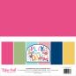 Preview: Echo Park "Play All Day Girl" 12x12" Coordinating Solids Paper - Cardstock