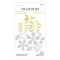 Preview: Spellbinders Hotfoil Plate - Glimmer Edge Flowers Glimmer
