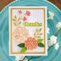 Preview: Spellbinders Hotfoil Plate - Glimmer Edge Flowers Glimmer