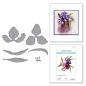 Preview: Spellbinders Die "Bearded Iris Etched" Stanzschablone
