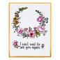 Preview: Spellbinders Stempelset "Being Around You Wreath"