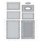 Preview: Spellbinders Die "Eyelet Lace Frame Etched" Stanzschablone