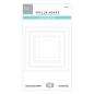 Preview: Spellbinders Die "Fluted Classics Squares Etched" Stanzschablone