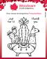Preview: Woodware Llama Planter  Clear Stamps - Stempel 