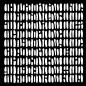 Preview: Woodware Old Weave Stencil - Schablone