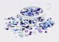 Preview: Picket Fence Studios Purple Snow  Sequin Mix - Streuteile 