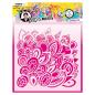 Preview: Studio Light - Schablone -  Bold - Bright mask stencil Mystical fire
