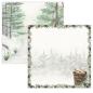Preview: Studio Light - Designpapier  - Winter garden scrap set Background paper