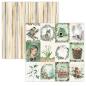 Preview: Studio Light - Designpapier  - Winter garden scrap set Background paper