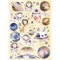 Preview: Studio Light - Essentials DIY block Explore the universe Stanzteile, Designpapier