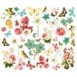 Preview:  Vintage Cottage Fields Floral   Bits & Pieces -  Stanzteile