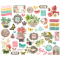 Preview:  Vintage Cottage Fields   Bits & Pieces -  Stanzteile