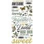 Preview: Simple Stories -  Simple Vintage Weathered Garden  - Foam Stickers 