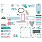 Preview: Simple Stories Die Cuts Cardstock  Feelin' Frosty Journal Bits