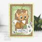 Preview: Woodware Fuzzie Friends Freddie Fox   Clear Stamps - Stempel 