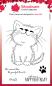 Preview: Woodware Fuzzie Friends Kati The Kitten   Clear Stamps - Stempel 