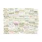 Preview: Tim Holtz - Idea Ology " Ephemera Snippets Number Strips" - Papier Dekoration