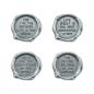 Preview: Tim Holtz - Idea Ology " Quote Seals" - Metallsiegel