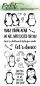 Preview: Picket Fence Studios Penguins Wanna Have Fun  Clear Stamps 