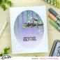 Preview: Heffy Doodle Oval Masquerade  Stencil - Schablone