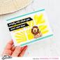 Preview: Heffy Doodle Simple Sunburst  Stencil - Schablone