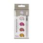 Preview: Rayher Watercolour Metallic Rosé - 5-Farben-Set inkl. Wassertankpinsel