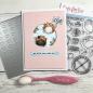 Preview: Time For Tea Dies Designs Dotty Hearts Panel