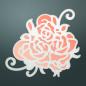 Preview: Couture Creations Cut, Foil & Emboss Die "Rosy"