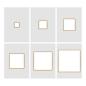 Preview: Couture Creations Cut, Foil & Emboss Die "Nesting Negative Squares Dies "