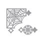 Preview: Spellbinders Dies "Spider Web Corners Card Creator Etched" Stanzschablonen