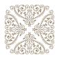 Preview: Spellbinders Hotfoil Plate - "Fanciful Corners"