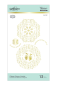 Preview: Spellbinders Hotfoil Plate - "Filigree Glimmer Wreaths Glimmer"