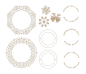 Preview: Spellbinders Hotfoil Plate - "Filigree Glimmer Wreaths Glimmer"