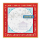 Preview: Spellbinders Hotfoil Plate - "Christmas Essential Glimmer Squares Glimmer"