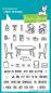 Preview: Lawn Fawn Stempelset "Just Add Glitter" Clear Stamp
