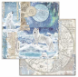 Preview: Stamperia "Arctic Antarctic Wolf" 12x12" Paper Sheet - Cardstock