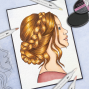 Preview: Crafters Companion -  Natural Beauty Clear Stamp Timeless Braids  - Clear Stamps