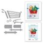 Preview: Spellbinders 3D Die "Shopping Cart Right Facing "