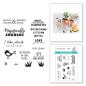 Preview: Spellbinders Stempelset - "Around the Garden" - Silikonstempel