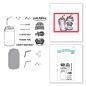 Preview: Spellbinders Stempel & Stanzset "Bubble Over Stamp & Die Set"